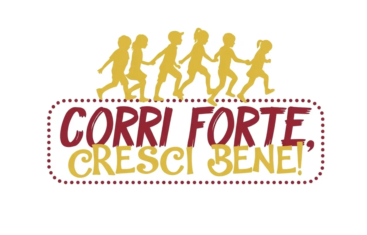 Logo ufficiale Corri forte, Cresci bene
